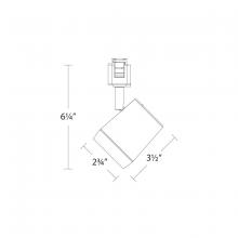 WAC Canada J-7011-CS-BK - Ocularc 7011 - 5CCT Track Luminaire