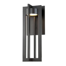 WAC Canada WS-W48620-BZ - CHAMBER Outdoor Wall Sconce Light