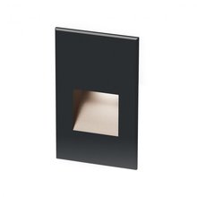 WAC Canada 4021-30BK - LED 12V  Vertical Step and Wall Light