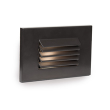 WAC Canada 4051-27BZ - LED Low Voltage Horizontal Louvered Step and Wall Light