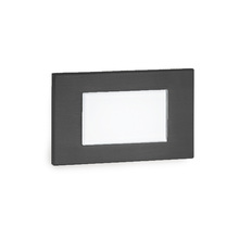 WAC Canada 4071-30BK - LED Low Voltage Diffused Step and Wall Light