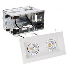 WAC Canada MT-3LD211R-W940-WT - Mini Multiple LED Two Light Remodel Housing with Trim and Light Engine