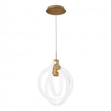 WAC Canada PD-27413-35-AB - Knot Mini Pendant Light