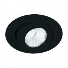 WAC Canada R2BRA-S927-BK - Ocularc 2.0 LED Round Adjustable Trim with Light Engine and New Construction or Remodel Housing