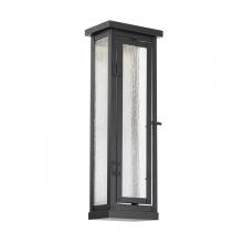 WAC Canada WS-W37120-BK - ELIOT Outdoor Wall Sconce Light