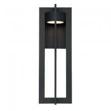 WAC Canada WS-W48625-BK - CHAMBER Outdoor Wall Sconce Light
