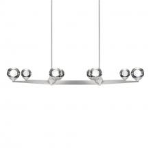 Modern Forms Canada PD-82044-SN - Double Bubble Chandelier Light