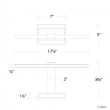 Modern Forms Canada PL-48518-27-BK - Inlet Picture Light