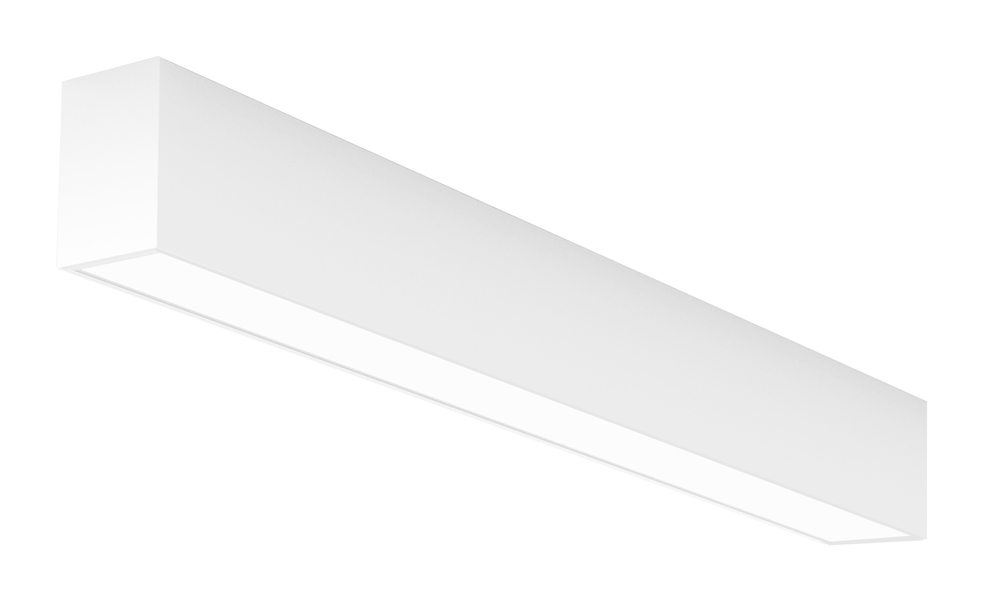 4' LED Linear Surface Mount, 2"Wide, 4000K, White