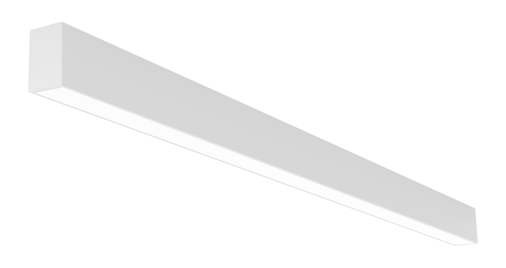8' LED Linear Surface Mount, 2"Wide, 3500K, White
