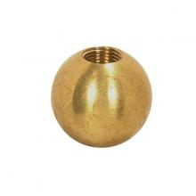 Satco Products Inc. 90/1633 - Brass Ball; 2" Diameter; 1/8 IP Tap; Unfinished