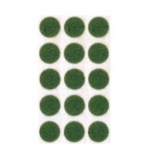 Satco Products Inc. 90/487 - Green Felt; 1/2" Dots; Sold By Roll Only (1000 per Roll)