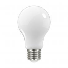 Satco Products Inc. S12420 - 8.2 Watt LED A19; Soft White; Medium Base; 3000K; 90 CRI; 120 Volt