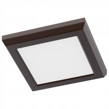 Nuvo 62/1906 - BLINK 8W LED 5" SQUARE BRONZE