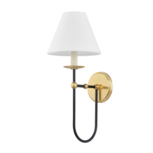 Hudson Valley 6319-AGB/DB - Demarest Wall Sconce