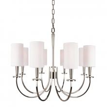 Hudson Valley 8028-PN - Mason Chandelier