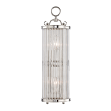 Hudson Valley MDS200-PN - 2 LIGHT WALL SCONCE
