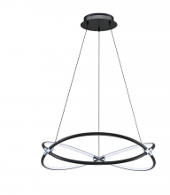 Kendal PF199-BLK/CH - 24" LED PENDANT