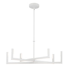 Kichler 84328WH - Priam 43.75 Inch 6 Light LED Chandelier in White
