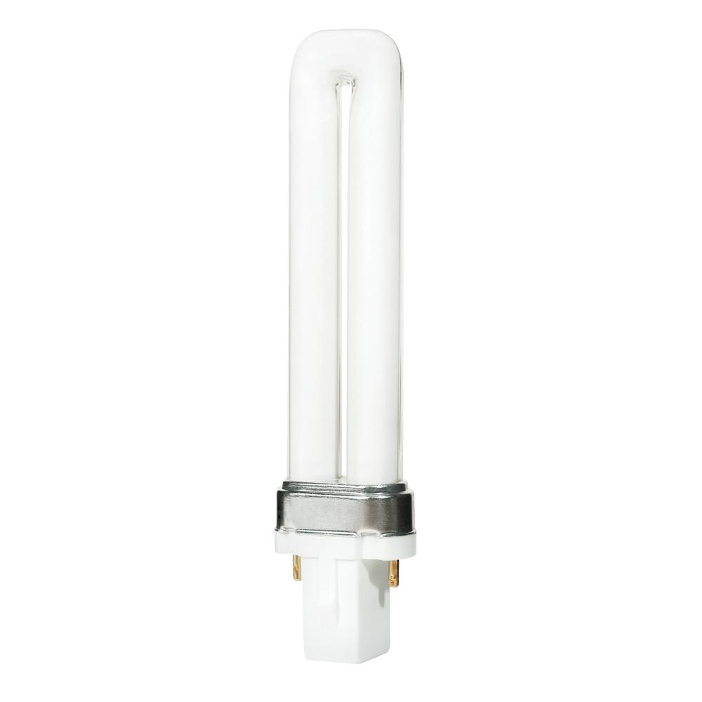 Compact Fluorescent 2-Pin Twin Tube G23 7W 4100K  Standard