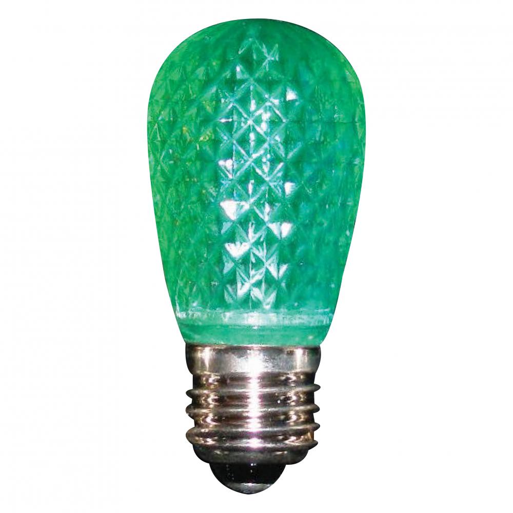 LED Decorative Lamp S14 E26 Base 0.96W 100-130V Green STANDARD