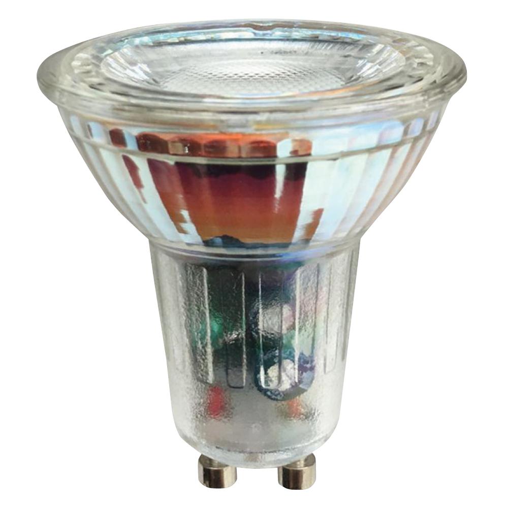 LED Lamp MR16 GU10 Base 5W 120V 40K Dim 40° Glass  ELUME