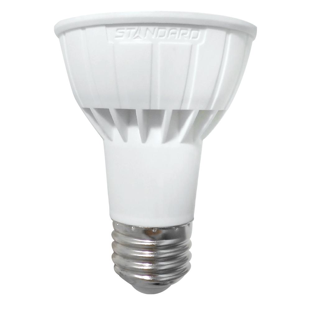 LED Lamp PAR20 E26 Base 7W 120V 50K Dim 25°   STANDARD