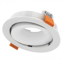 Standard Products 64741 - LED Lumeina Downlight Trim 4IN White Curved/Gimbal Round STANDARD