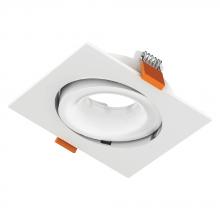 Standard Products 64742 - LED Lumeina Downlight Trim 4IN White Gimbal Square STANDARD
