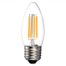 Standard Products 65670 - LED Filament Lamp B11 E26 Base 5.6W 120V 27K Clear Vertical Dim Standard