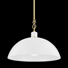 Mitzi by Hudson Valley Lighting H769701L-AGB/GWH - CAMILLE Pendant