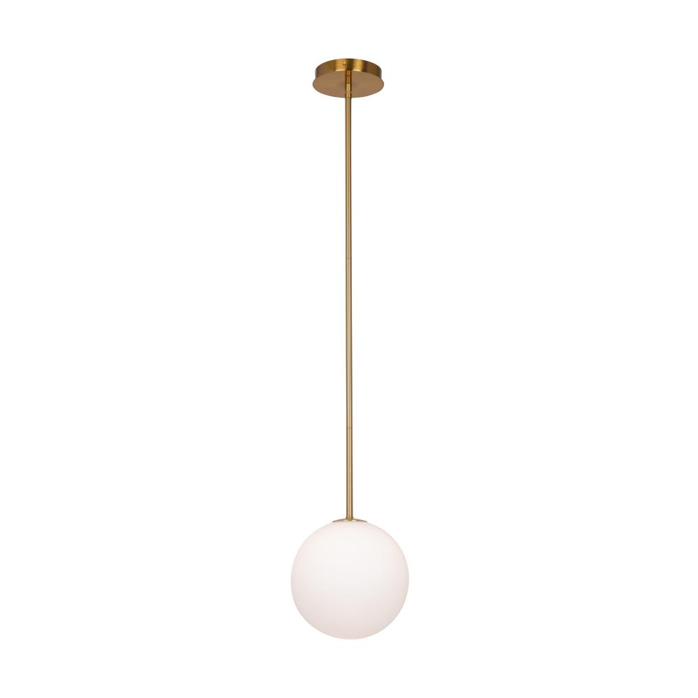 Aurelia Collection 1-Light Pendant Brass