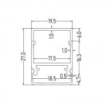 Maxilite MX 5640-1 - Surface Mount Profile