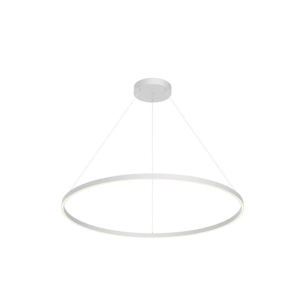 Cerchio 48-in White LED Pendant