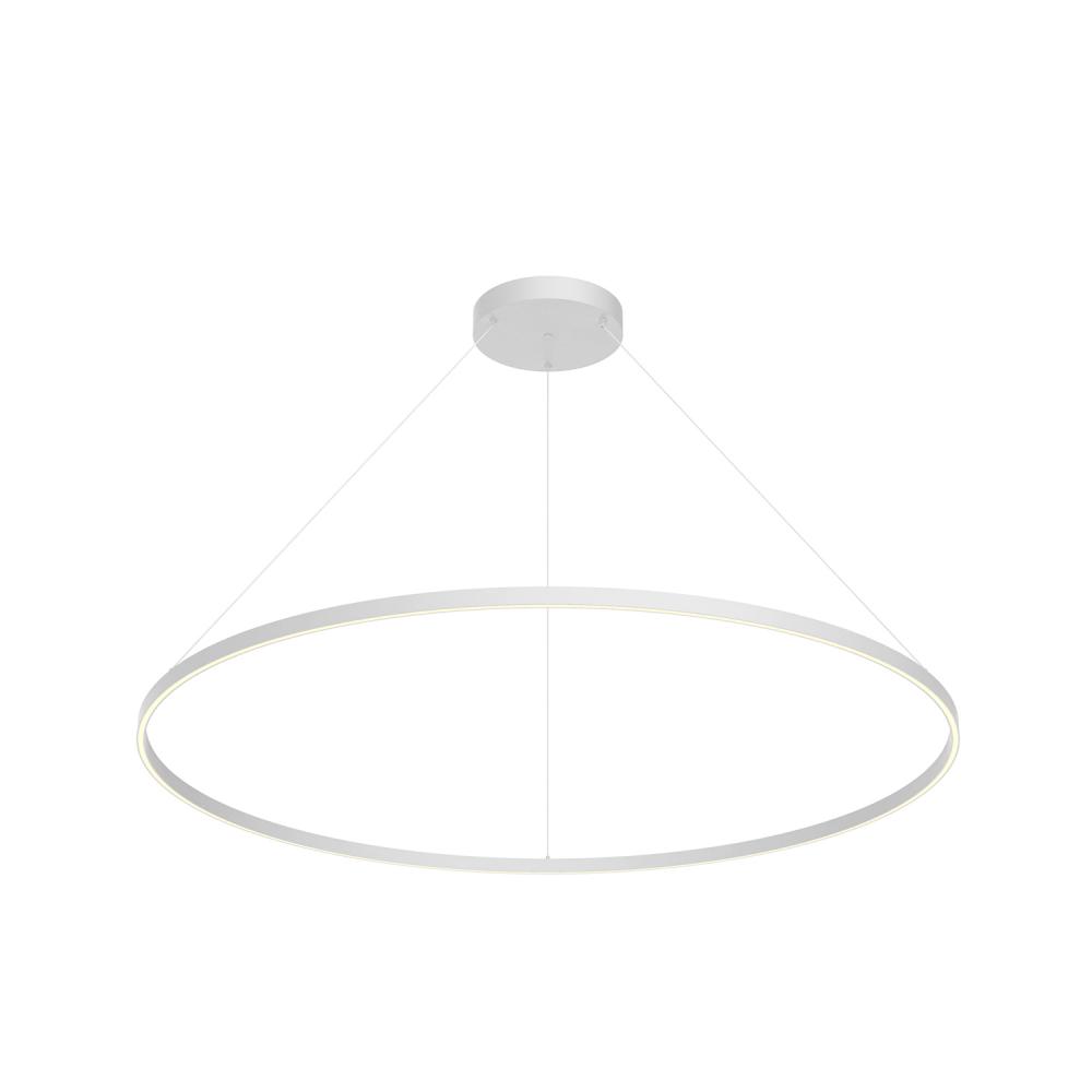 Cerchio 60-in White LED Pendant