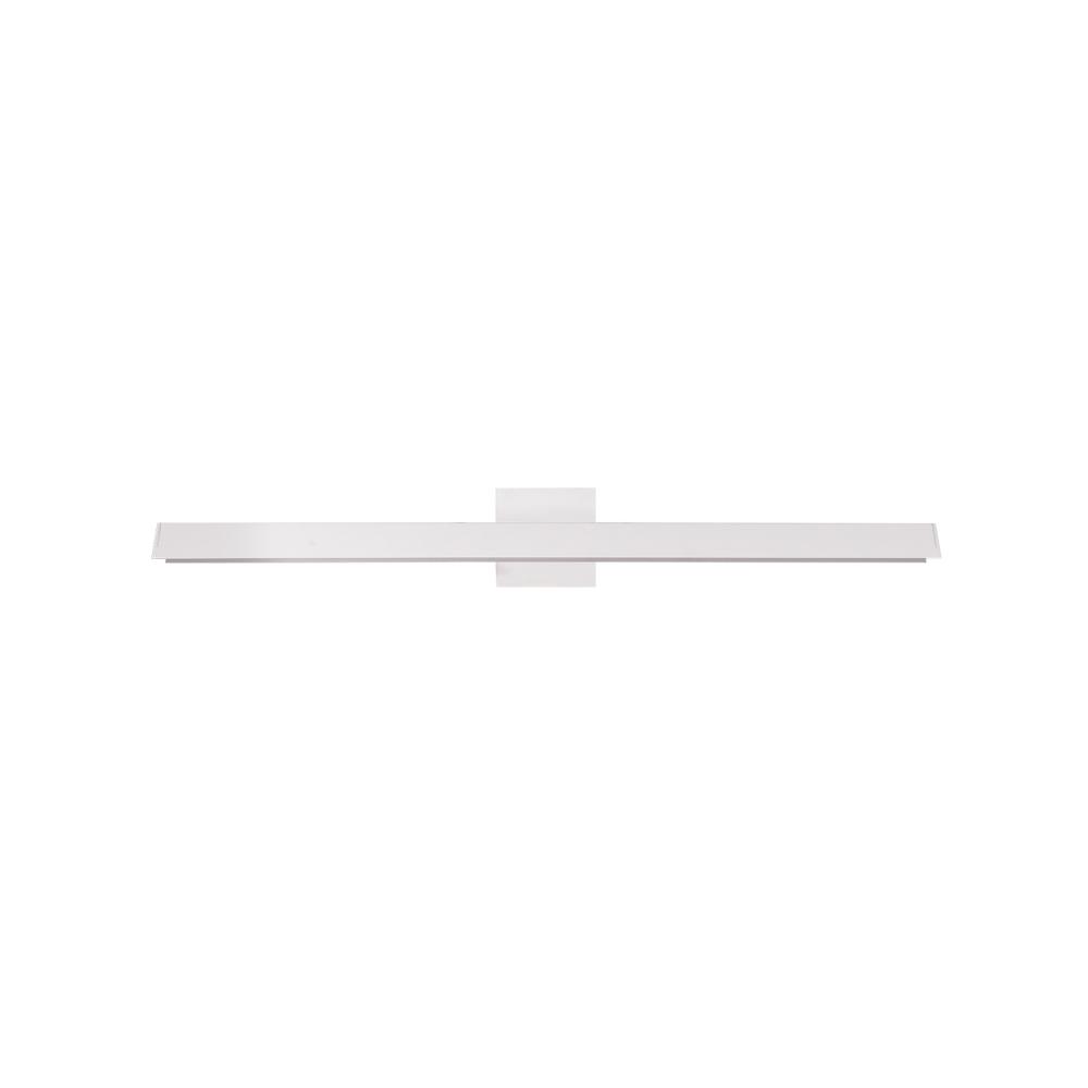 Galleria 23-in White LED Wall Sconce (2700K)