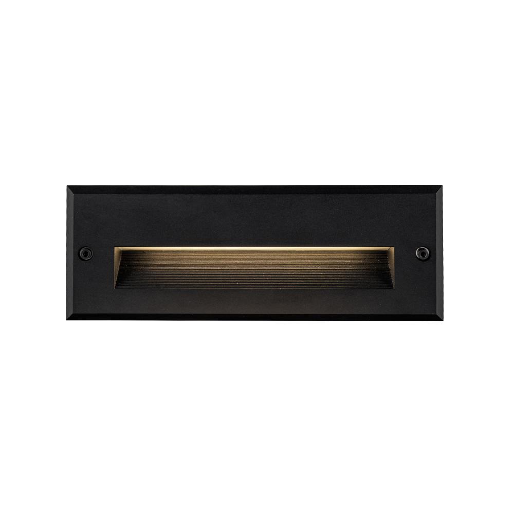 Newport 10-in Black LED Exterior Wall/Step Lights
