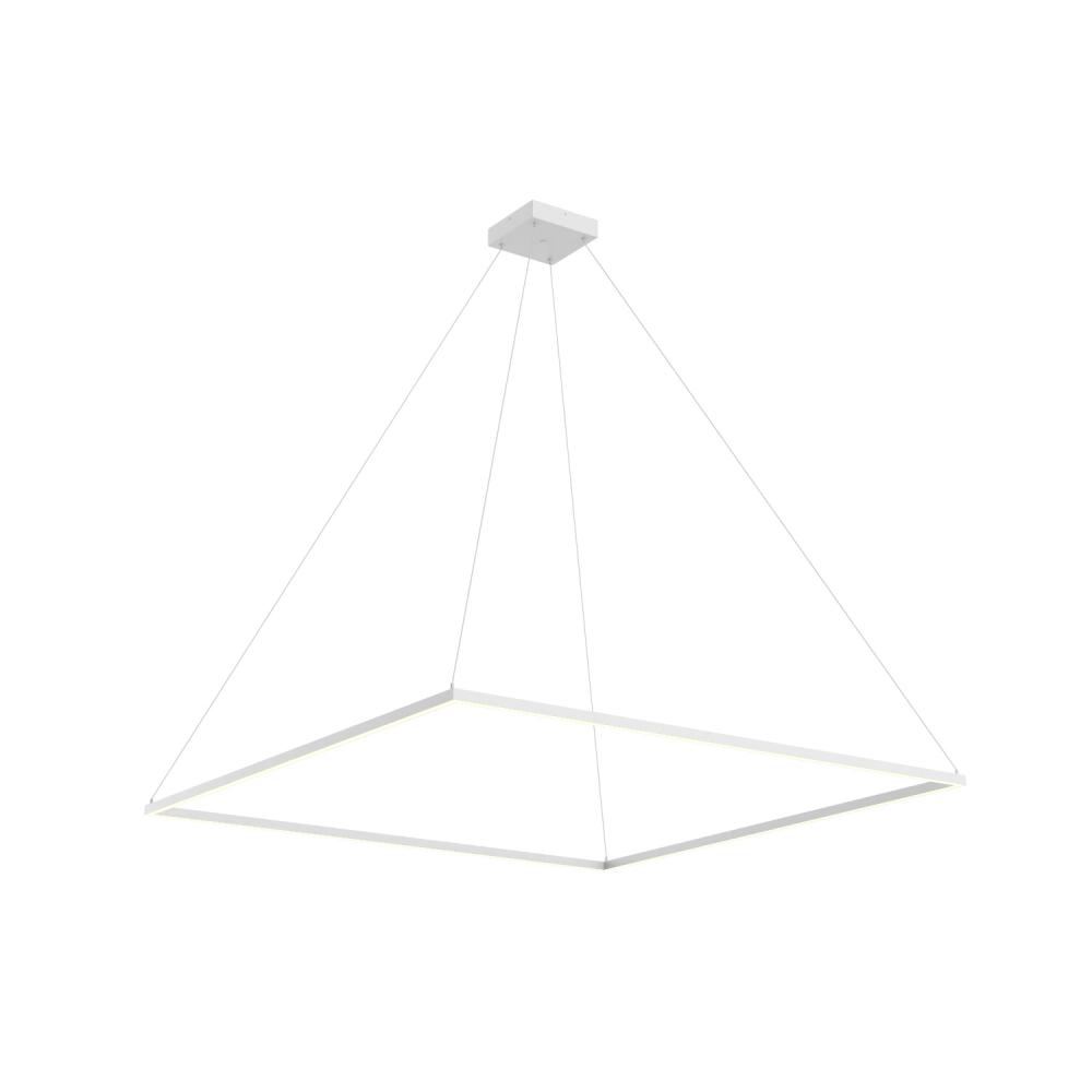 Piazza 60-in White LED Pendant