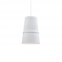 Kuzco Lighting Inc 492208-WH - Castor 8-in White 1 Light Pendant
