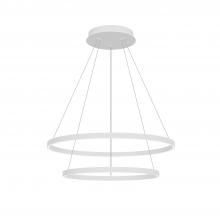 Kuzco Lighting Inc CH87232-WH - Cerchio 32-in White LED Chandeliers