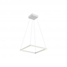Kuzco Lighting Inc PD88118-WH - Piazza 18-in White LED Pendant