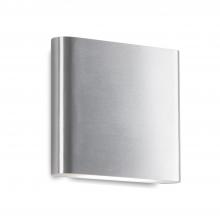 Kuzco Lighting Inc AT6506-BN-UNV - Slate 6-in Brushed Nickel LED All terior Wall