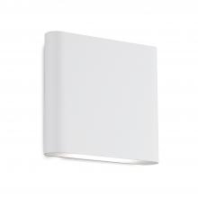 Kuzco Lighting Inc AT6506-WH-UNV - Slate 6-in White LED All terior Wall