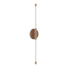 Kuzco Lighting Inc WS74226-BG - Motif 26-in Brushed Gold LED Wall Sconce