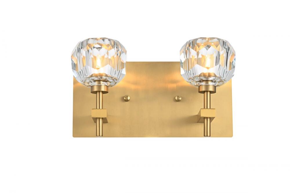Graham 2 Light Wall Sconce in Gold