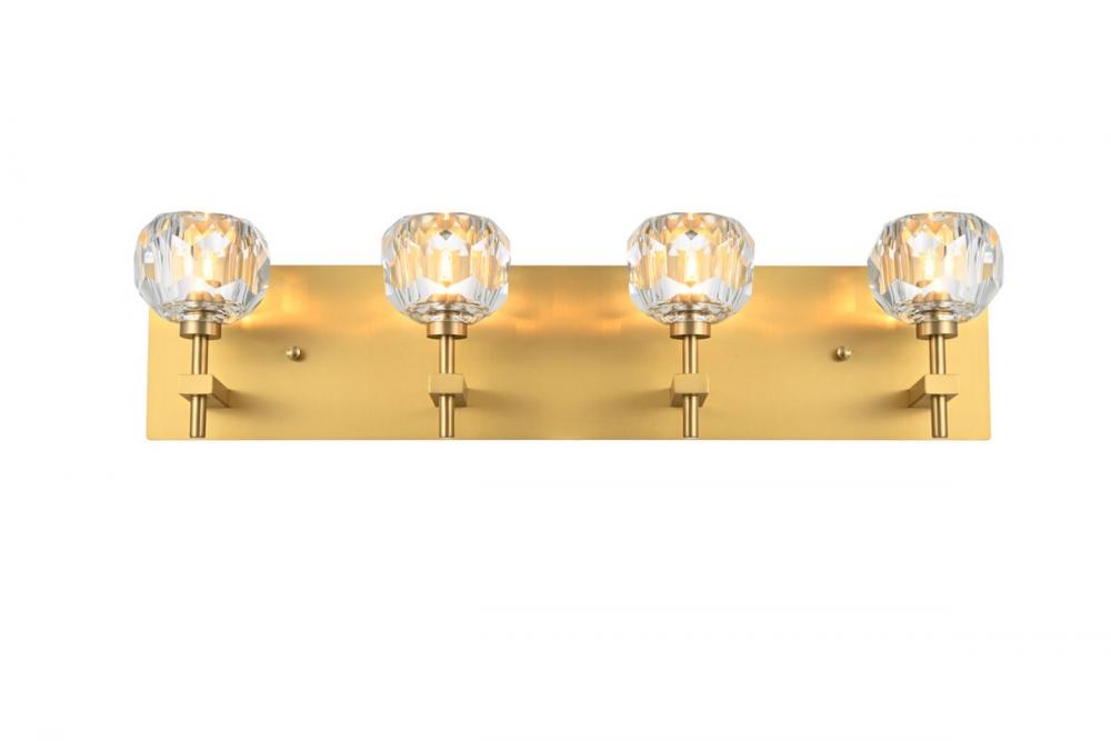 Graham 4 Light Wall Sconce in Gold