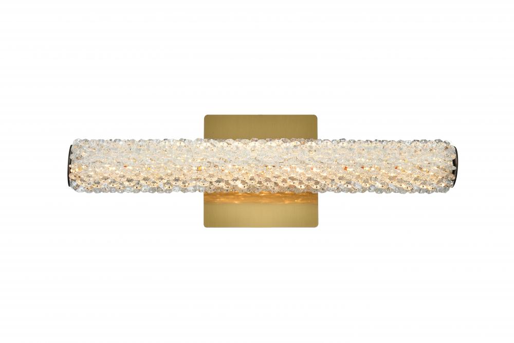 Bowen 18 Inch Adjustable LED Wall Sconce in Satin Gold
