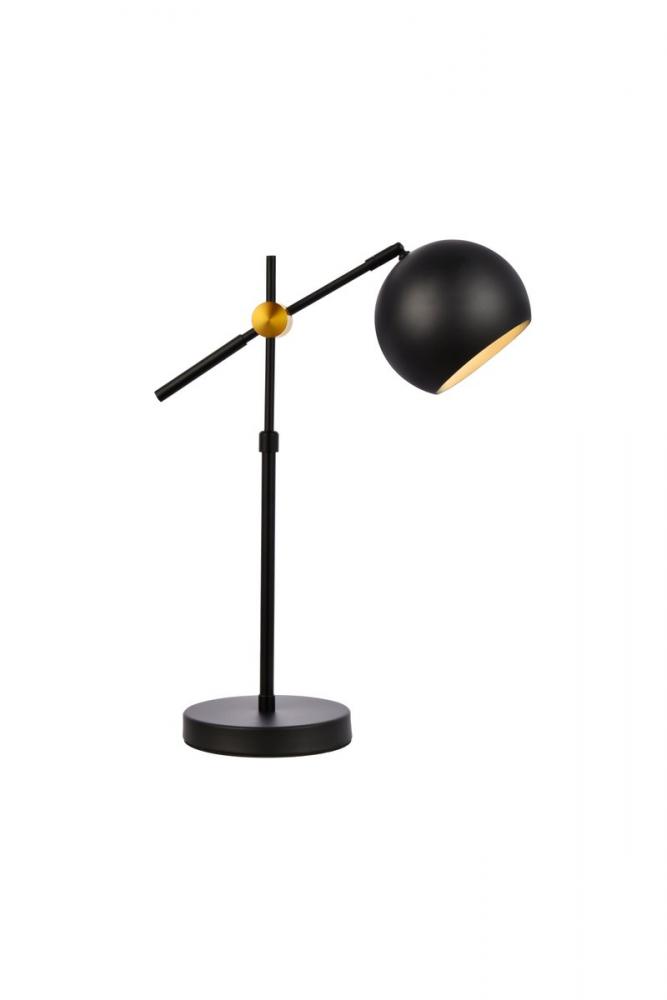 Forrester 1 Light Black Table Lamp