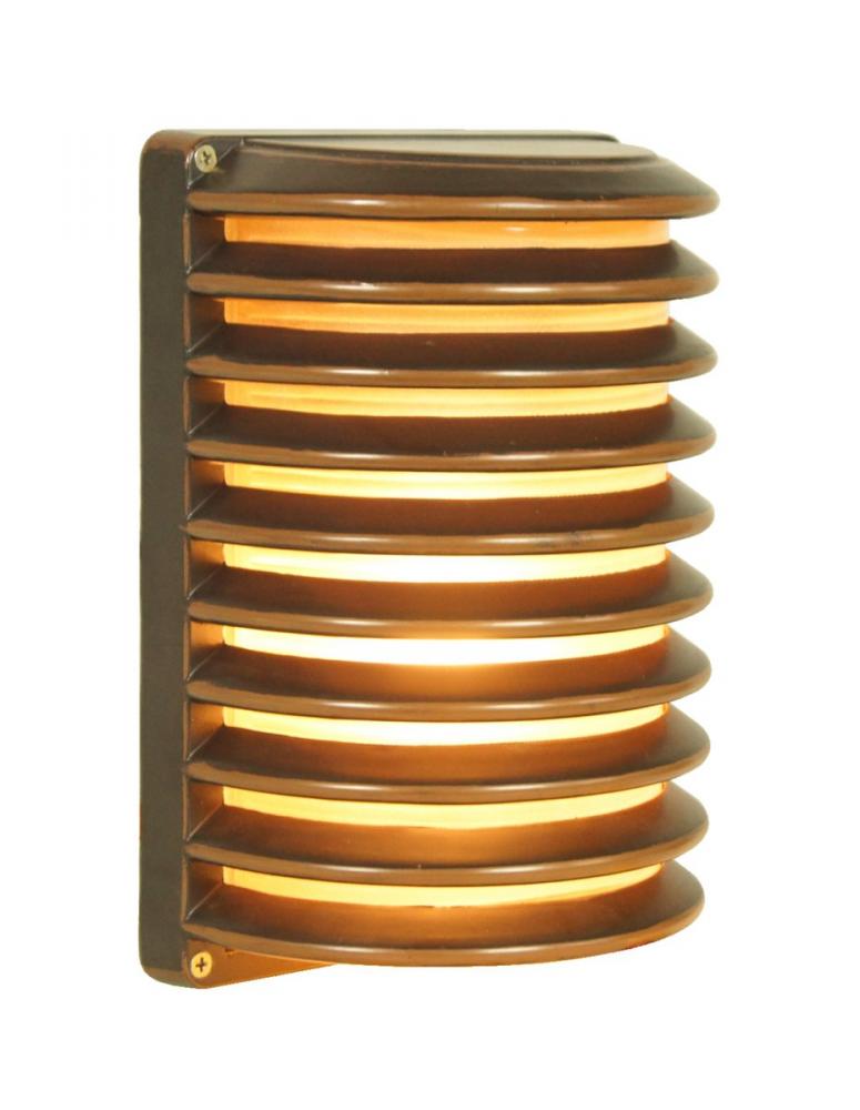 Outdoor Wall Lantern D:7.3 H:10 60w Oil Bronze Finish Frosted Glass Lens