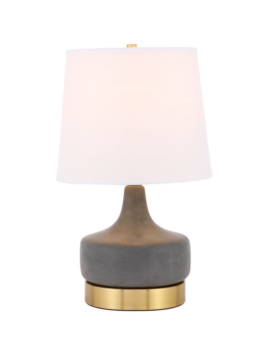Verve 1 light Brass Table Lamp